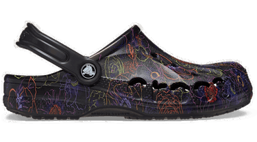 Tenisky a topánky Crocs Baya Floral Clogs Čierna | 210450-001, 0