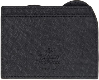 Peňaženka Vivienne Westwood Heart Card Holder Čierna | 5112001IU-S000B-, 1