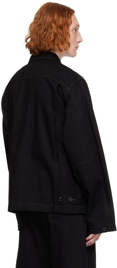 Bunda LEMAIRE Boxy Denim Jacket Čierna | OW306 LD1000, 2