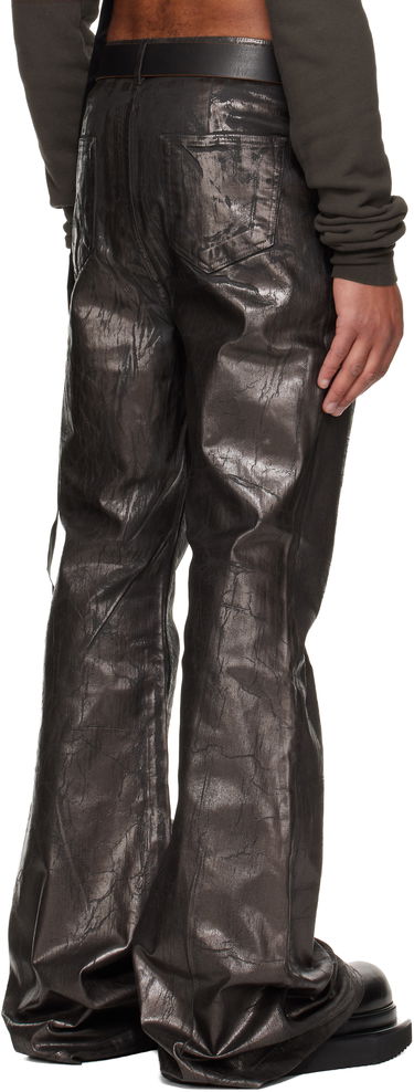 Džínsy Rick Owens Rick Owens DRKSHDW Concordians Bolan Bootcut Jeans Metalická | DU02E7365 SBZMC, 2
