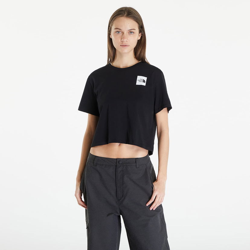 Crop Top The North Face Cropped Fine Tee TNF Black Čierna | NF0A87NBJK31