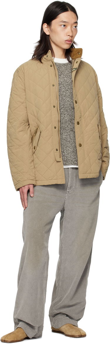 Bunda Barbour Barbour Shoveler Quilted Jacket Béžová | MQU0784BE31, 3
