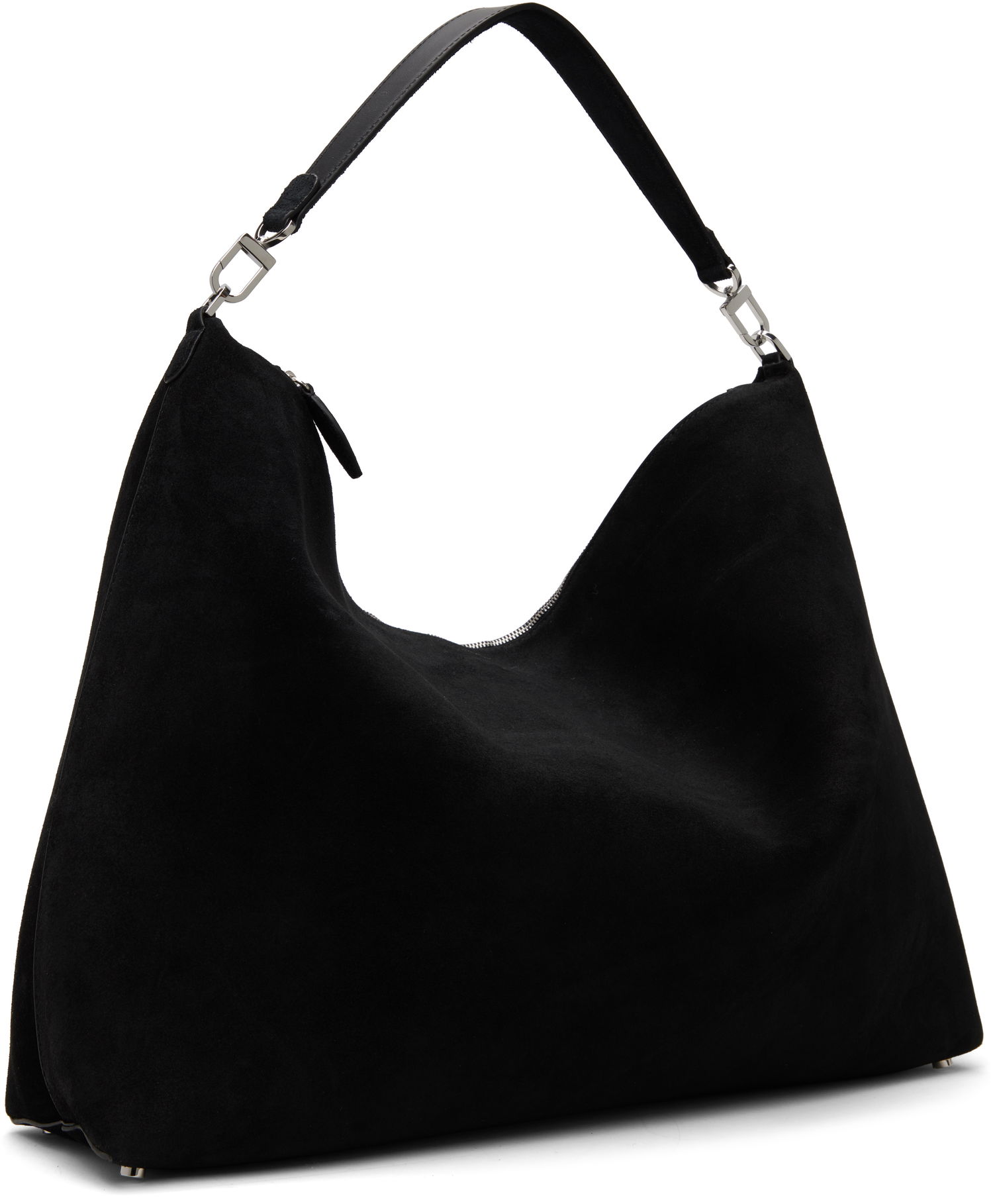 Tote bag TOTEME Bevel Suede Tote Čierna | 254-WAL0098-LE0155, 1