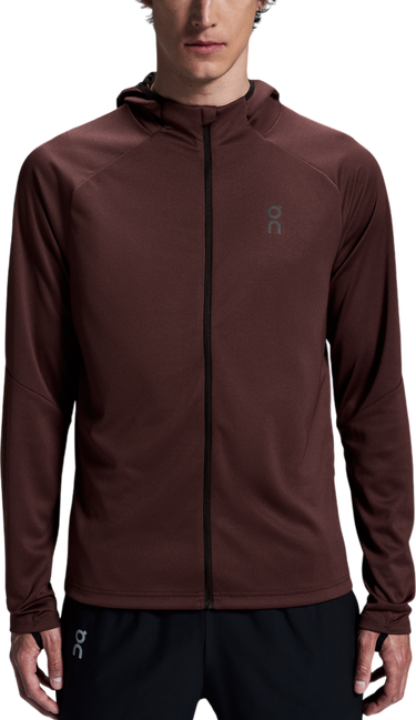 Mikina On Running Running Climate Zip Hoodie Hnedá | 1me10250398, 0