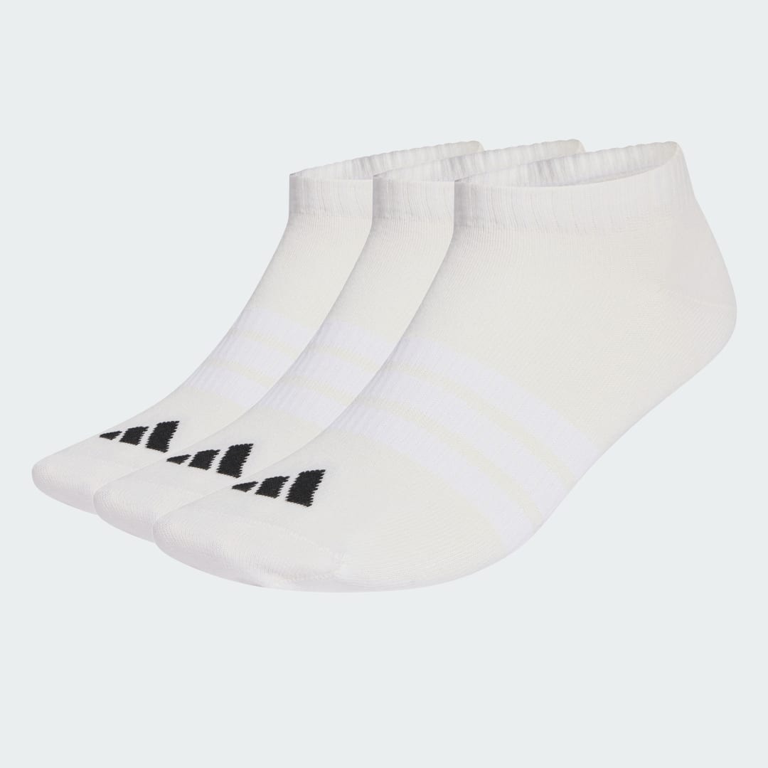 Ponožky adidas Performance THIN&amp;LIGHT ESSENTIALS LOW CUT SOCKS Biela | JZ0533, 0