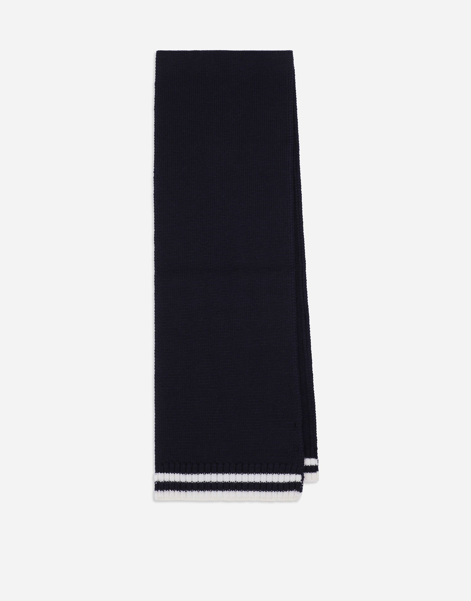 Šál Dolce & Gabbana Dolce & Gabbana Wool Jacquard Logo Scarf Navy | LBKAD9JCVW0B6712, 1