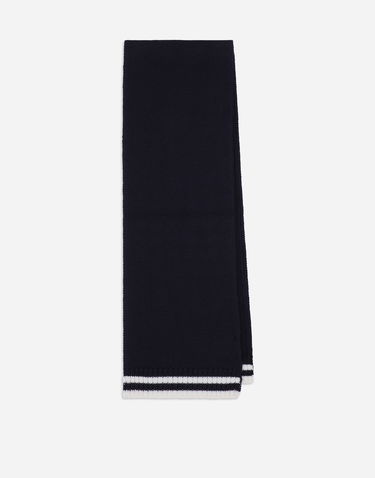 Šál Dolce & Gabbana Dolce & Gabbana Wool Jacquard Logo Scarf Navy | LBKAD9JCVW0B6712, 1