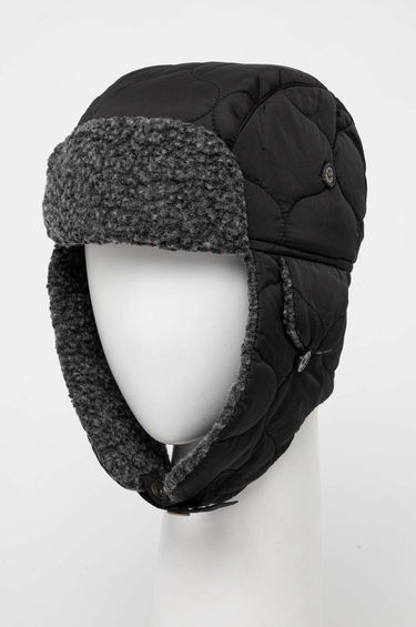 Klobúk Barbour Quilted Trapper Hat Čierna | MHA0712, 0