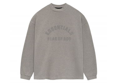 Tričko Fear of God Core Collection Heavy L/S Tee Heather Grey Šedá | 125SU242011F, 0