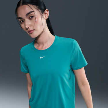 Tričko Nike Dri-Fit One Classic Short Sleeve T-Shirt Tyrkysová | IB9408-345, 2
