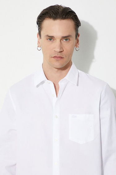 Košeľa Lacoste Lacoste Regular Fit Shirt with Classic Collar Biela | CH8522, 4