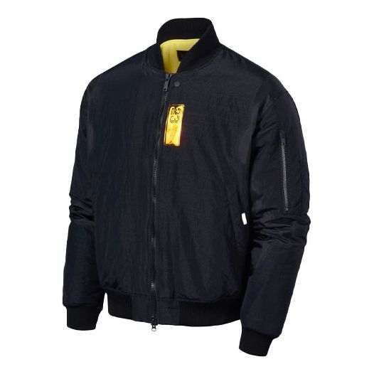 Bomber bunda Jordan Jordan 23 Engineered Numeric Pattern Baseball Jacket Čierna | CV2787-010