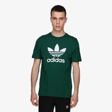 Tričko adidas Originals Adicolor Classics Trefoil Tee Zelené | IA4819, 3