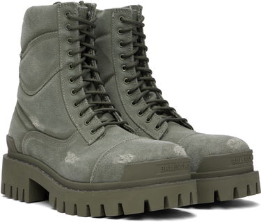 Tenisky a topánky Balenciaga Combat Strike Boots "Green" Zelené | 694042-W2H11-3300, 3