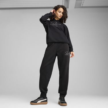 Tepláky Puma ESS Script Comfort Sweatpants Čierna | 684985_01, 2