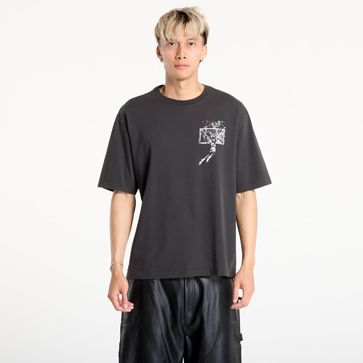 Tričko Jordan Jordan Oversized Graphic T-Shirt Čierna | IB3297-045, 0