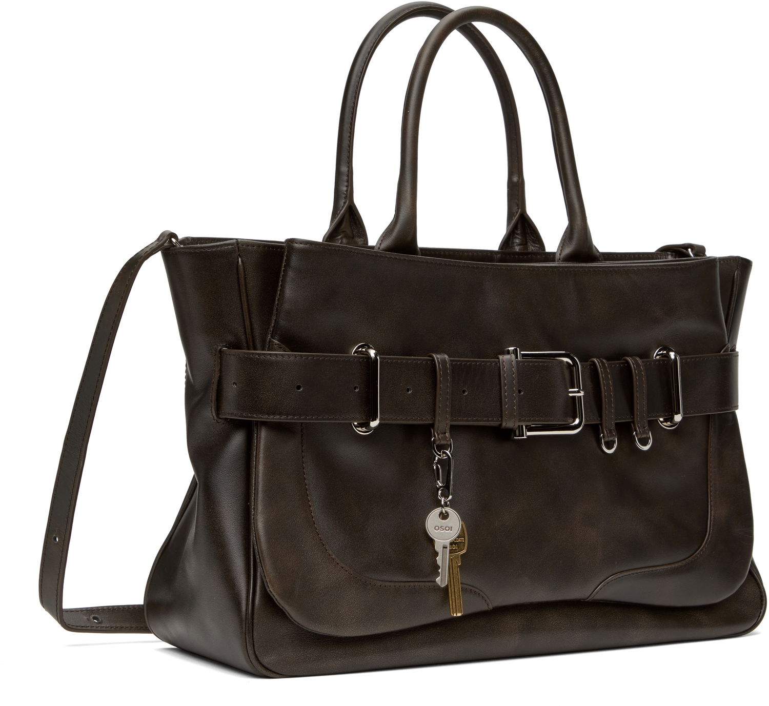 Kabelka OSOI OSOI Brocle Tote Bag Hnedá | 25SSB05008107, 1