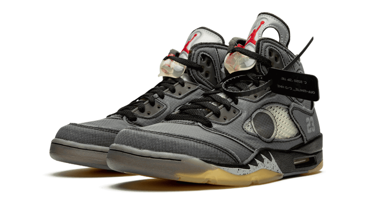 Off-White x Air Jordan 5 Retro SP "Muslin"