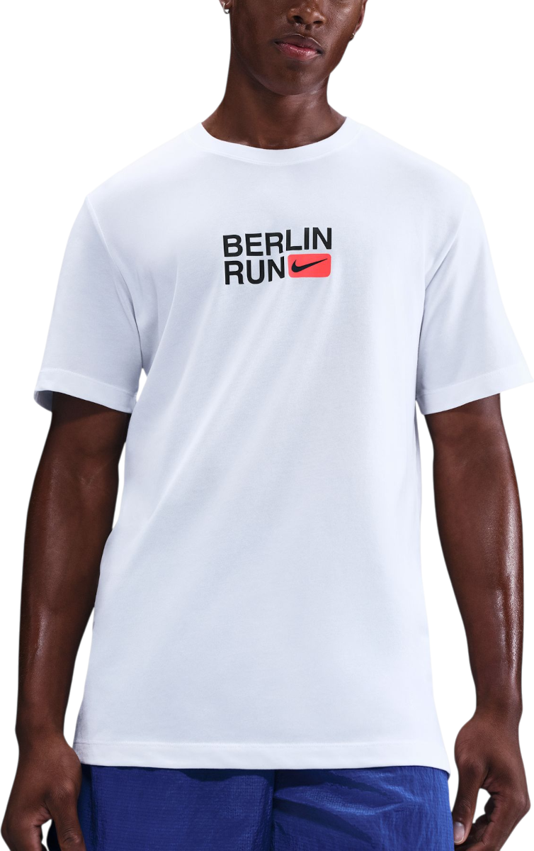 Tričko Nike Nike Berlin Run T-Shirt Biela | ih4071-100, 0