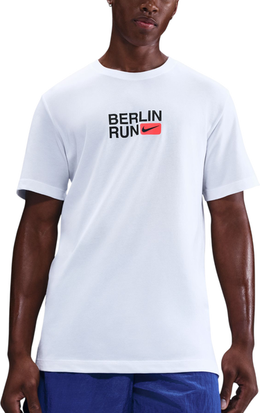 Tričko Nike Nike Berlin Run T-Shirt Biela | ih4071-100, 0