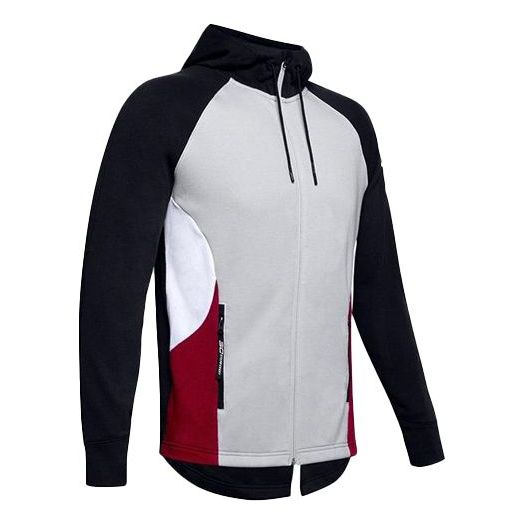 Mikina Under Armour SC30 Warm Up Hoodie Jacket Červená | 1351317-014