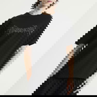 Tričko Mastermind WORLD MASTERMIND WORLD Embroidered Logo Short Sleeve T-Shirt Čierna | MW25S15-TS069-011, 2