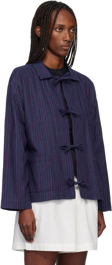 Košeľa Baserange Limber Striped Shirt with Frog Closures Rôznofarebný | TSLI-FLP-WI25, 1