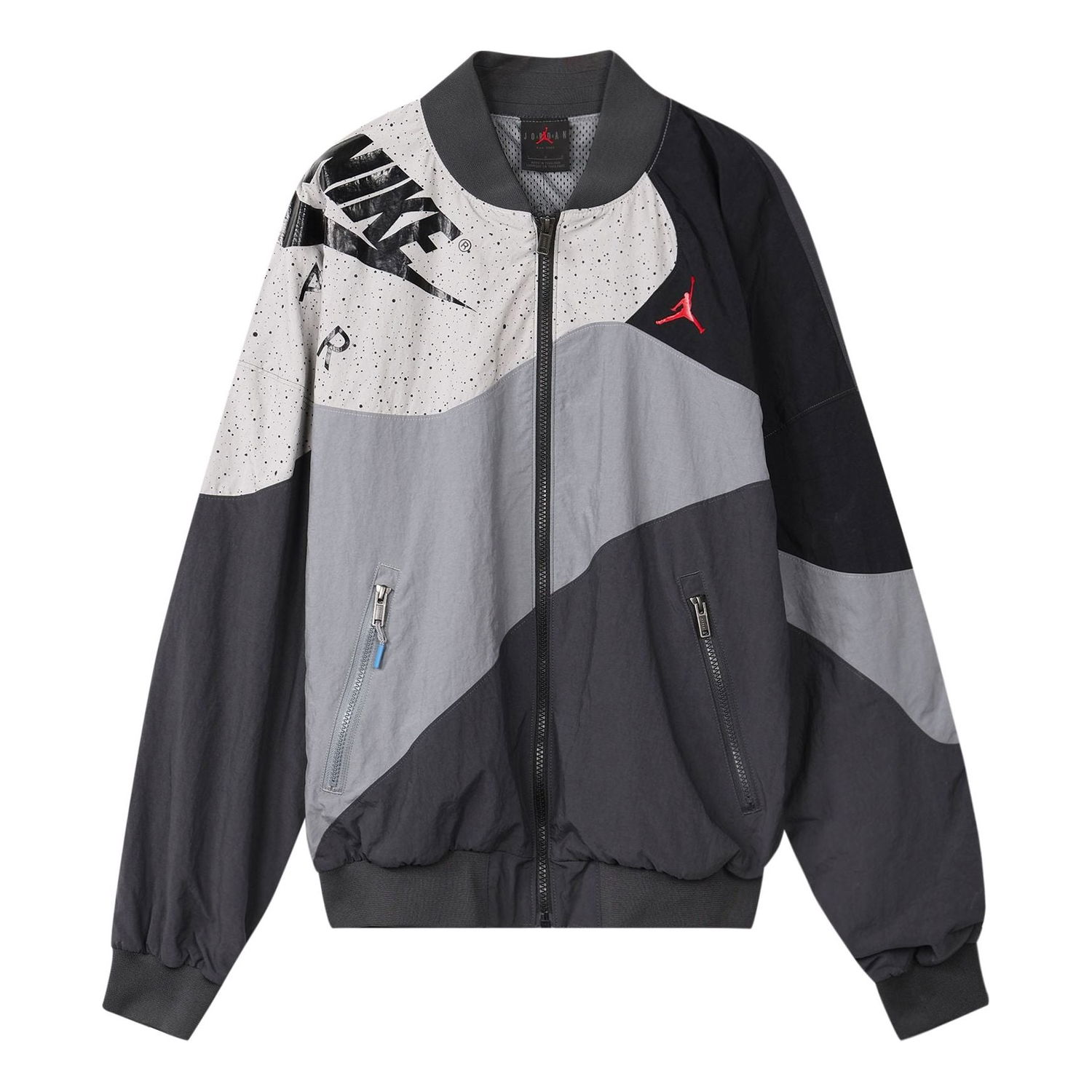 Vetrovka Jordan Jordan Legacy AJ4 Lightweight Logo Jacket Šedá | CQ8308-070, 0