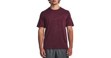 Tričko Under Armour Tech Vent Jacquard Tee Vínová | 1377052-600, 1