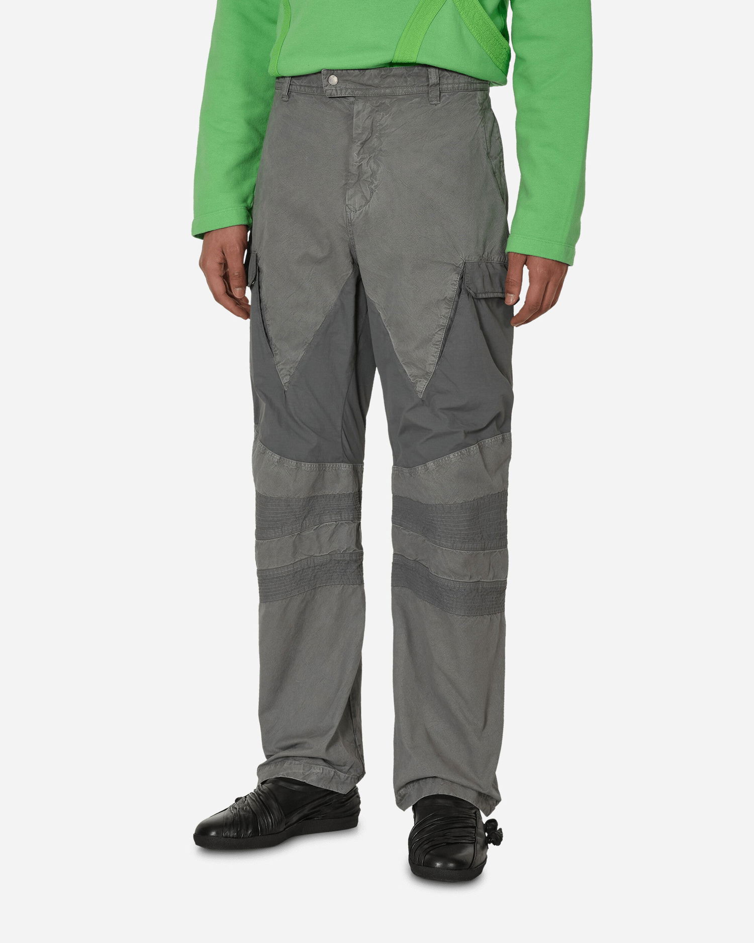 Cargo nohavice C.P. Company Cargo Pants With Tonal Panels Šedá | 6354G 919, 0