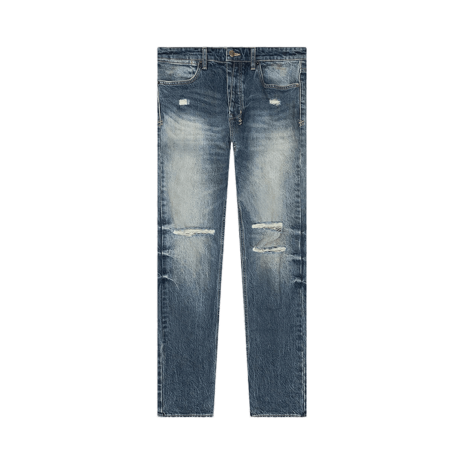 Džínsy Ksubi Ksubi Van Winkle Trashed Jeans Modrá | 5000006428, 0