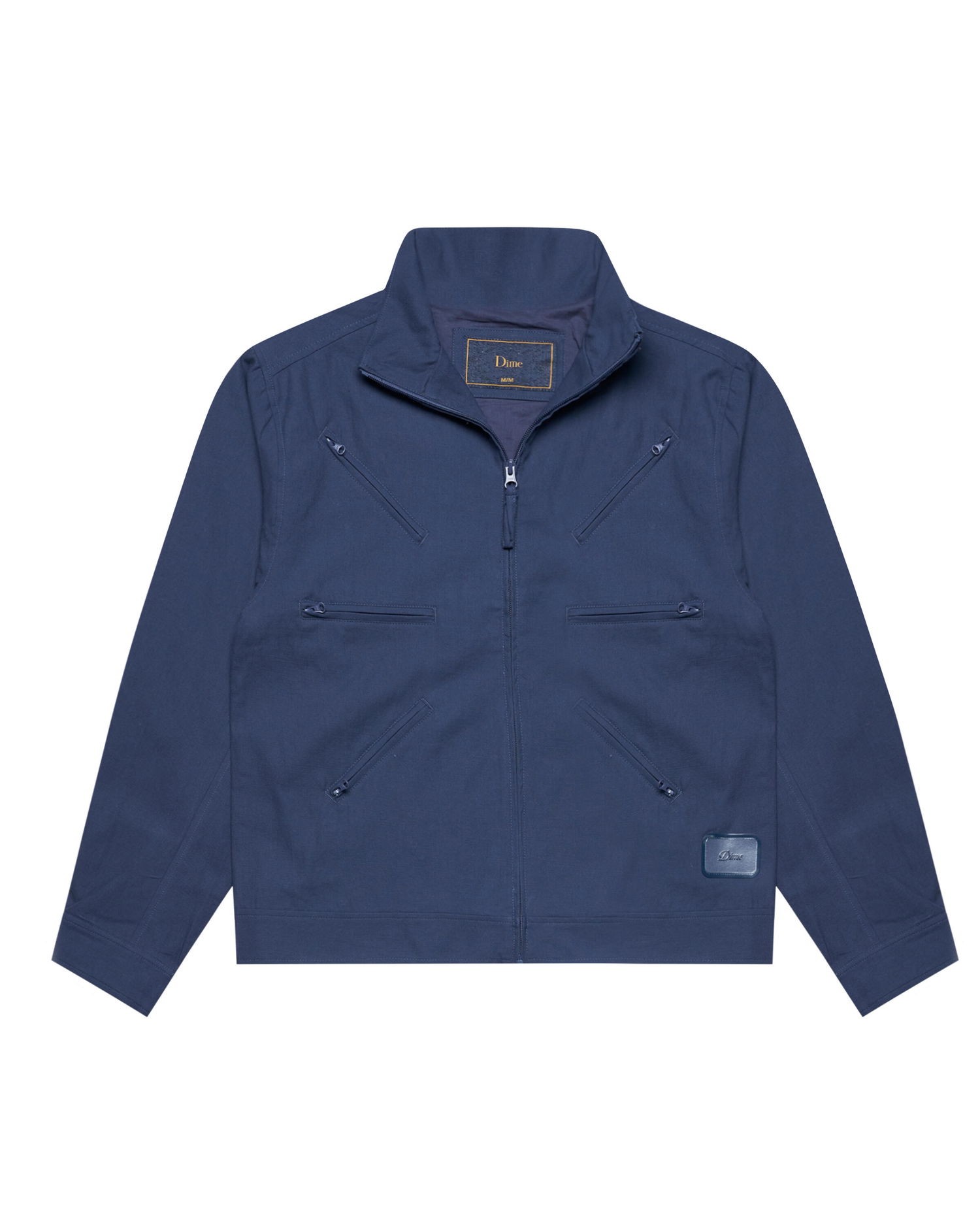 Bomber bunda Dime Navy Blue Zip-Up Jacket Navy | DIMEHO243NVY, 0