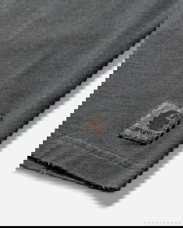 Tričko Carhartt WIP Torion Pocket Longsleeve T-Shirt Grind Washed Šedá | I035958 89B7, 3