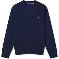 Sveter Polo by Ralph Lauren Wool Cashmere Crew Neck Jumper Navy | 710878292002, 1