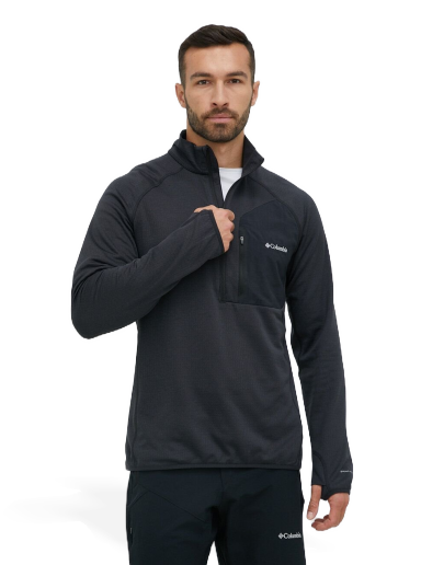 Mikina Columbia Triple Canyon Sweatshirt Čierna | 2031321