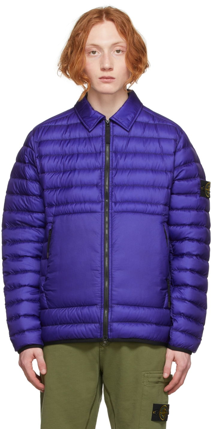 Bunda Stone Island Down Bio-Based Jacket Modrá | 761542124, 0