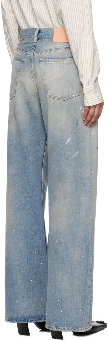 Džínsy Acne Studios Acne Studios Loose Fit Jeans Modrá | A00512-, 2