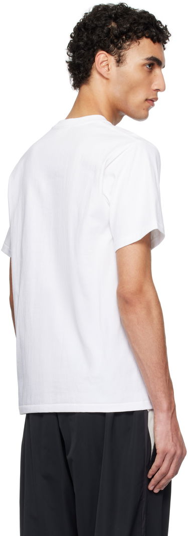 Tričko BAPE A Bathing Ape ABC Camo College Milo T-Shirt Biela | 002TEK801004M, 2
