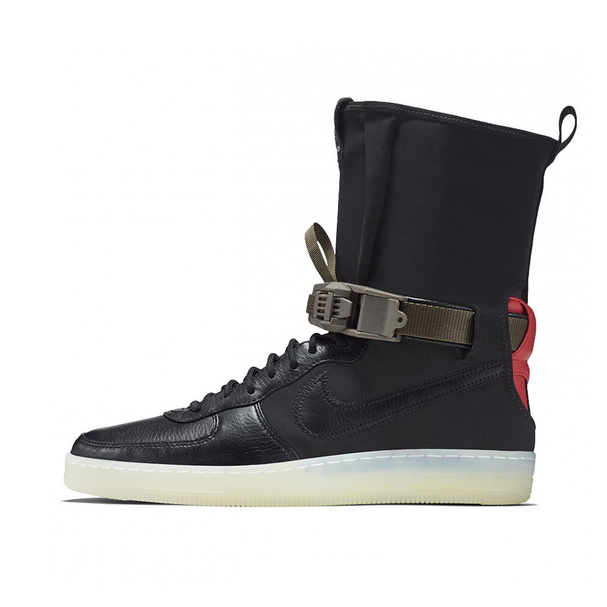 Tenisky a topánky Nike Acronym x Air Force 1 Downtown Black Crimson Čierna | 649941-006, 1