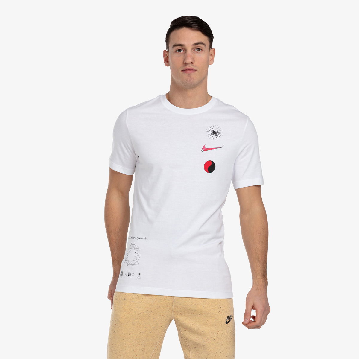 Tričko Nike Men's Graphic Print T-Shirt Biela | DZ2821-100, 0