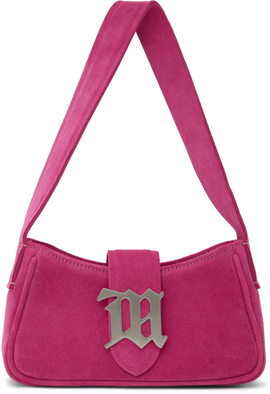 Taška cez rameno MISBHV Suede Mini Bag Ružová | 240A410, 0