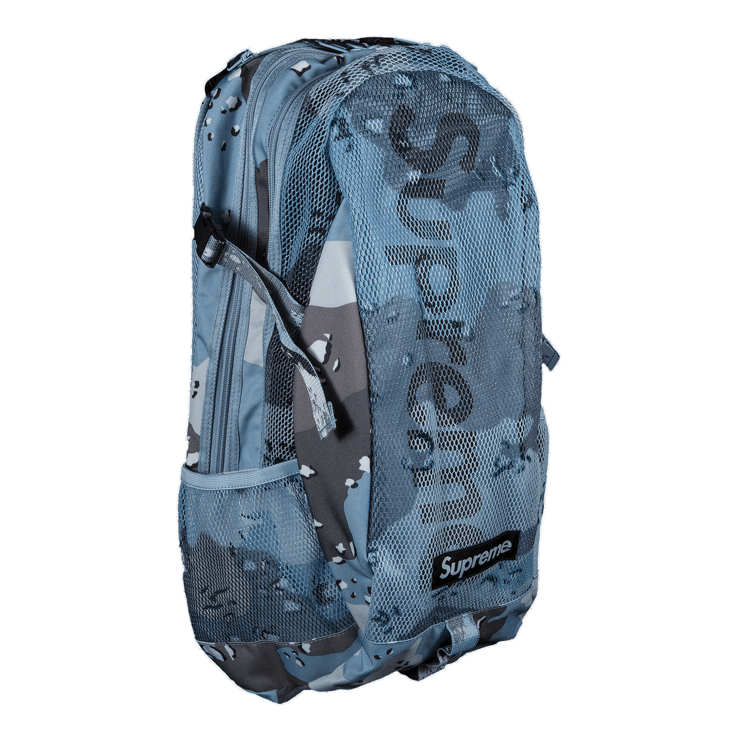Batoh Supreme Backpack Modrá | SS20B4 BLUE CHOCOLATE CHIP CAMO, 0