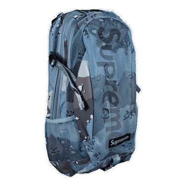 Batoh Supreme Backpack Modrá | SS20B4 BLUE CHOCOLATE CHIP CAMO, 0