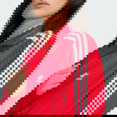 Bunda adidas Originals Adicolor Classics Loose Firebird Track Top Červená | IP0602, 5