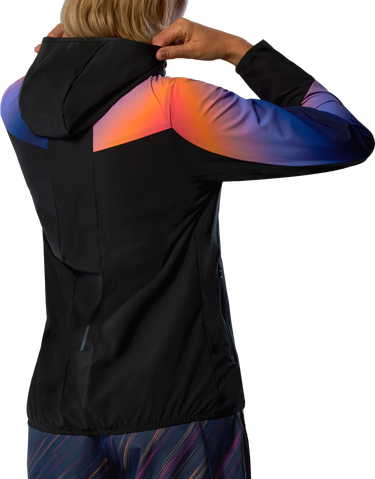 Bunda Mizuno Mizuno Active Alpha Hanabi Hooded Jacket Čierna | j2gec702-97, 1