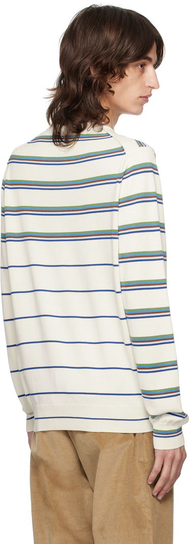 Sveter Paul Smith Paul Smith Striped Sweater Biela | M1R-893Y-N02423-04, 2
