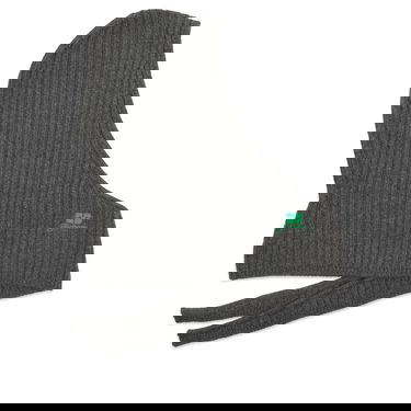 Čiapky a klobúky GANNI Core Future Wool Knit Balaclava Šedá | A6925-220, 2