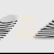 Logo Beanie New Off White Stripe Universal