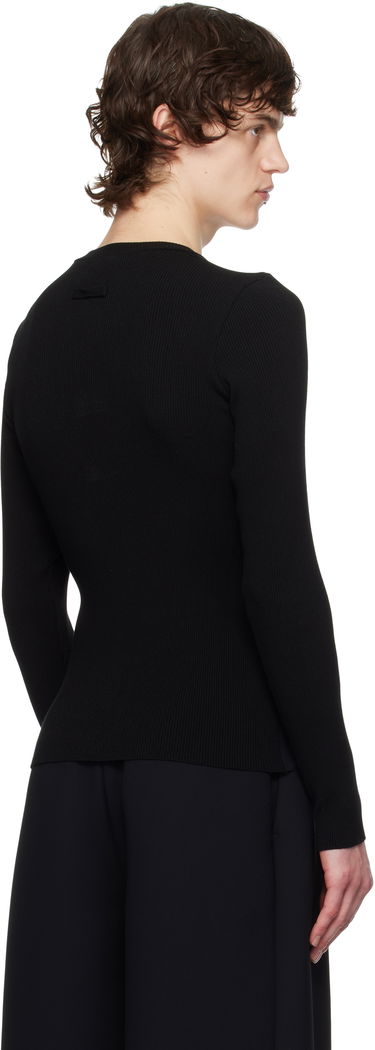 Sveter Jean Paul Gaultier Jean Paul Gaultier Flowers Cadres Long Sleeve T-Shirt Čierna | 25/33-F-TO259-T579-002142, 2