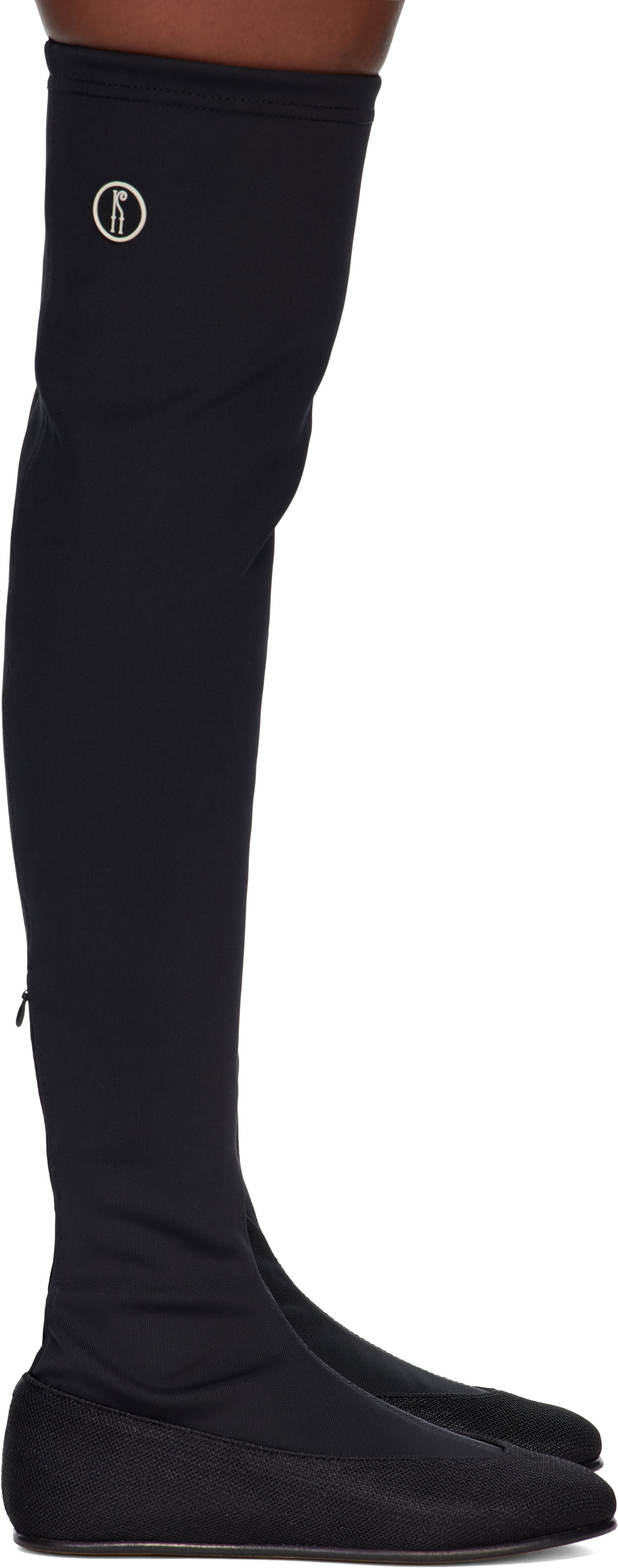 Tenisky a topánky KIKO KOSTADINOV Kiko Kostadinov Proxima Ballerina Tabi Tall Boots Čierna | KKWAW25FT05-199, 0
